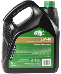 4 pezzi olio quantum marelli 5w40 sintetico 4lt